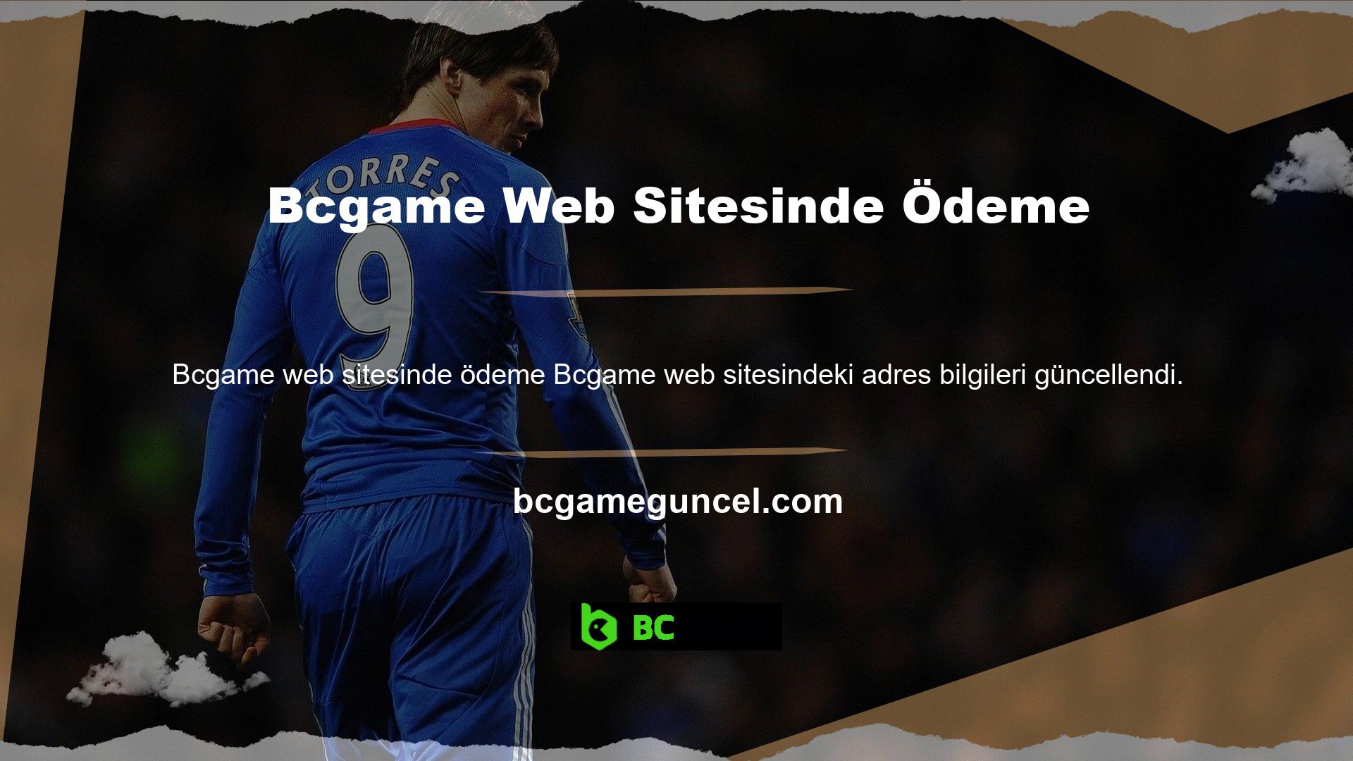 Bu nedenle Bcgame sitesinde eski bahis sitesi ödeme adresi bilgilerini kullanan bahisçiler sitenin kapatıldığını zannetmektedir